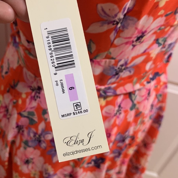 Halter Floral Dress - Picture 4 of 7